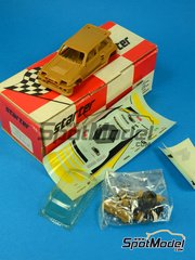 SpotModel: Car scale model kit 1/43 scale - Starter - Renault 5 Maxi Turbo sponsored by ELF #5 - Costa Brava Rally image