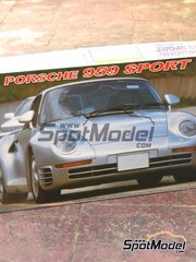 SpotModel: Car scale model kit 1/16 scale - Fujimi - Porsche 959 image