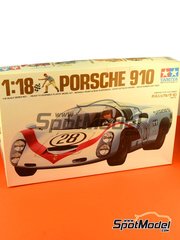 SpotModel: Car scale model kit 1/18 scale - Tamiya - Porsche 910 image