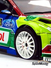 SpotModel: Upgrade 1/24 scale - Flat Tyre for WRC image