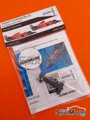 Stone Models: Detail 1/20 scale - Ferrari F189 (640) - Front Suspension Jig - 3D printed parts - for Tamiya references TAM20023 and TAM20024