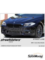 StreetBlisters: Paint for airbrush - BMW Carbon Black Metallic - 1 x 30ml