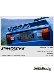 StreetBlisters: Paint for airbrush - Fiat 131 Abarth Rally Stradale Blu Francia - 1 x 30ml