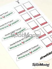StreetBlisters: Sunshade 1/24 scale - Honda Verno - other materials - for Fujimi references FJ03036, FJ03049, ID-12, 3049, FJ03354, ID53, FJ03355, ID-54, FJ03395, FJ034751, ID-50, FJ035383, FJ03540, MN-4, FJ03815, FJ038155, ID-145, FJ038216, FJ038810, FJ04002, 40028, FJ04047, FJ04048, 40486, FJ04556, FJ04592, TOHGE-02, FJ04599, 45993, FJ06211, MS-1, FJ06218, MS-8, FJ18202, FJ18307, FD-7, FJ18514, Sports Compact No.14, FJ189376, FJ189567, 11 and 18956, or Tamiya references TAM24211 and TAM24245