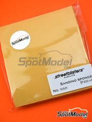 StreetBlisters: Sandpaper - Sanding sponge P320 - 4 units