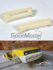 StreetBlisters: Transkit 1/24 scale - Volkswagen Golf Mk II wide bumpers - resin parts - for Fujimi references FJ03042, ID-42, FJ04575, FJ046020, 04602, 46020, FJ06101, FJ12498, 124988 and RS-18