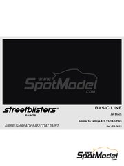 StreetBlisters: Paint for airbrush - Jet black - 1 x 30ml image