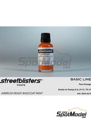 StreetBlisters: Paint for airbrush - Pure orange - 1 x 30ml
