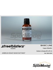 StreetBlisters: Paint for airbrush - Copper - 1 x 30ml