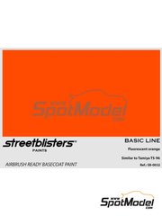 StreetBlisters: Paint for airbrush - Fluorescent orange - 1 x 30ml image