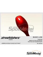 StreetBlisters: Paint for airbrush - Candy Red - 1 x 30ml