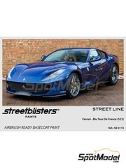 StreetBlisters: Paint for airbrush - Ferrari Blu Tour de France 522 - 1 x 30ml image