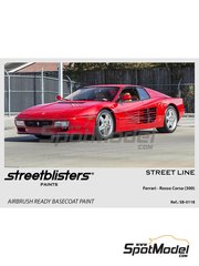 StreetBlisters: Pintura para aergrafo - Rojo Ferrari Rosso Corsa 300 - 1 x 30ml
