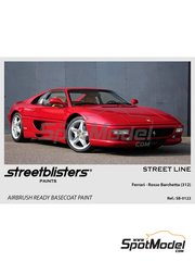 StreetBlisters: Pintura para aergrafo - Rojo Ferrari Rosso Barchetta 312 - 1 x 30ml