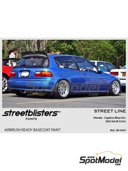 StreetBlisters: Paint for airbrush - Honda Captiva Blue - 1 x 30ml