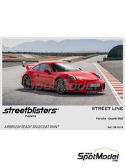 StreetBlisters: Paint for airbrush - Porsche Guards Red - 1 x 30ml image