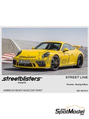 StreetBlisters: Pintura para aergrafo - Amarillo Porsche Racing Yellow - 1 x 30ml