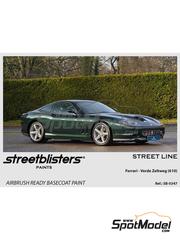 StreetBlisters: Pintura para aer�grafo - Verde Ferrari Zeltweg 610 Green - 1 x 30ml