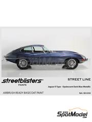 StreetBlisters: Pintura para aergrafo - Azul Jaguar E-Type Opalescent Dark Blue Metallic - 1 x 30ml