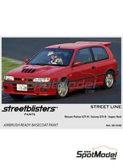 StreetBlisters: Paint for airbrush - Nissan Pulsar/Sunny GTI-R Super Red - 1 x 30ml