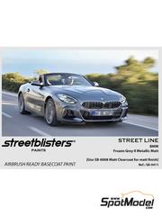 StreetBlisters: Paint for airbrush - BMW Frozen Grey II Metallic - 1 x 30ml