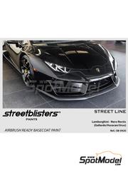 StreetBlisters: Paint for airbrush - Lamborghini Nero Noctis - 1 x 30ml