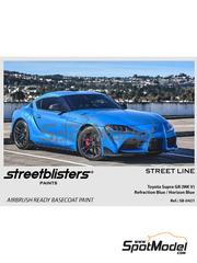 StreetBlisters: Paint for airbrush - Toyota GR Supra Refraction/Horizon Blue - 1 x 30ml