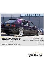 StreetBlisters: Paint for airbrush - Golf R Dark Violet Pearl - 1 x 30ml