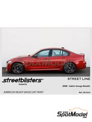 StreetBlisters: Paints set for airbrush - BMW Sakhir Orange Metallic - 2 x 30ml