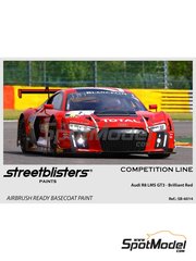 StreetBlisters: Paint for airbrush - Audi R8 LMS GT3 Brilliant Red - 1 x 30ml