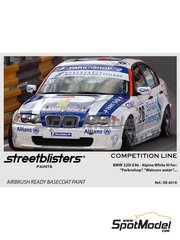 StreetBlisters: Paint for airbrush - BMW 320i E46 Alpine White III - 1 x 30ml - for SK Decals references SK-24112 and SK-24113