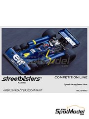 StreetBlisters: Paint for airbrush - Tyrrell Racing Team Blue - 1 x 30ml image