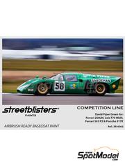 StreetBlisters: Paint for airbrush - David Piper Green - 1 x 30ml