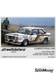 StreetBlisters: Paint for airbrush - Fiat 131 Abarth - White - 1 x 30ml