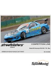 StreetBlisters: Paint for airbrush - Mazda RE Amemiya RX-7 Blue - 1 x 30ml