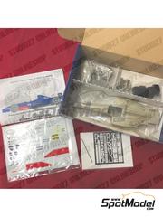 Studio27: Car scale model kit 1/20 scale - Prost Acer AP04 sponsored by Adecco, PSM #22, 23 - Jean Alesi (FR), Gastn Mazzacane (AR) - Australian Formula 1 Grand Prix 2001 - photo-etched parts, resin parts, rubber parts, turned metal parts, water slide decals, white metal parts, other materials and assembly instructions