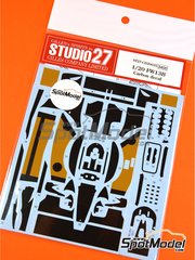 スタジオ27　ST27-FK2088B　1/20　002 TEST '99 Decals and markings / Formula 1 / 1/20 scale / 80 years: New
