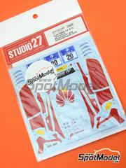 Studio27: Marking / livery 1/24 scale - BMW Z4 GT3 Schubert Team sponsored by Shell Huawei #20 - Claudia Hrtgen (DE) + Dominik Baumann (AT) + Jens Klingmann (DE) + Martin Tomczyk (DE) - 24 Hours Nrburgring 2015 - water slide decals and assembly instructions - for Fujimi references FJ12556, FJ125565, RS-31, FJ12568, FJ125688, RS-15, FJ125763, FJ125770, FJ12593, FJ125930, RS-0, FJ126081, RS-0, FJ12612, 126128, RS-46, FJ170015, 17001, FJ170022, 17002, FJ170091, 17009, FJ170107, FJ170169, 17016, FJ-17016, FJ189833, 18983, FJ189857, 18985, FJ189901, 18990 and FJ189970