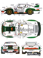 Studio27: Marking / livery 1/24 scale - Porsche 911 GT2 sponsored by Konrad Motorsport #70 - Nick Ham (US) + Larry Schumacher (US) + Franz Konrad (AT) - 24 Hours Le Mans 1998