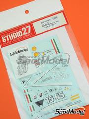 Kit 2 Adesivi YAMAHA Logo DIAPASON 1 mm.50xmm.50 Decals Stickers Aufkleber  Pegatinas MotoGP V.Rossi SBK -  Italia