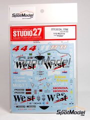 スタジオ27　ST27-FK2088B　1/20　002 TEST '99 Studio27: All products in 1/12 scale - Page 3 | SpotModel