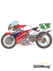 1/12 RED17 2009 HONDA RS250 WD #55 FAUBEL DECAL 