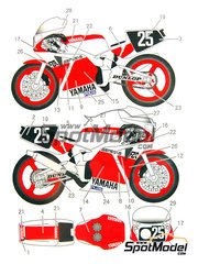Decals and markings: New products by Studio27 in 1/12 scale