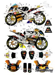 Spare Decal for TK1222C Studio27 SDT1222C 1:12 ZX-RR Moto GP 2002 