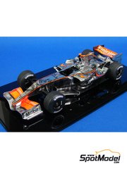 Studio27: Car scale model kit 1/20 scale - McLaren MP4/21 McLaren Mercedes Team sponsored by Emirates #3, 4 - Kimi R�ikk�nen (FI), Pedro de la Rosa (ES) - Japanese Formula 1 Grand Prix 2006 - photo-etched parts, resin parts, rubber parts, turned metal parts, water slide decals, white metal parts, assembly instructions and painting instructions