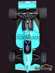 Studio27: Car scale model kit 1/20 scale - Leyton House March 871 Leyton House March Racing Team sponsored by Rizla+ #16 - Ivan Capelli (IT) - Monaco Formula 1 Grand Prix 1987 - photo-etched parts, resin parts, rubber parts, turned metal parts, water slide decals, white metal parts, assembly instructions and painting instructions