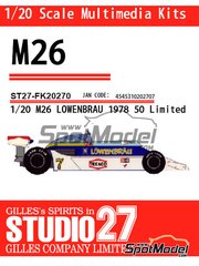 その他 MODELERS 1/20 SCALE model101 AustraliaGP Car scale model kits / Formula 1 / 1/20 scale / 10 years