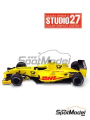 Car scale model kits / Formula 1 / 1/20 scale / 00 years