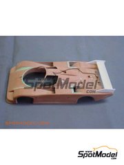 Studio27: Car scale model kit 1/24 scale - Mazda 757 Mazdaspeed Team sponsored by Lucky Strike #170, 171 - David Kennedy (IE) + Mark Galvin (IE) + Pierre Dieudonn� (BE), Takashi Yorino (JP) + Yojiro Terada (JP) + Yoshimi Katayama (JP) - 24 Hours Le Mans 1986 - photo-etched parts, resin parts, rubber parts, turned metal parts, vacuum formed parts, water slide decals, white metal parts, other materials, assembly instructions, painting instructions and tobacco sponsor decals