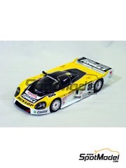 Studio27: Car scale model kit 1/24 scale - Toyota 86C Dome Team sponsored by Dunlop #38 - Toshio Suzuki (JP) + Beppe Gabbiani (IT) + Eje Elgh (SE) - 24 Hours Le Mans 1986 - photo-etched parts, resin parts, rubber parts, turned metal parts, water slide decals, white metal parts and assembly instructions